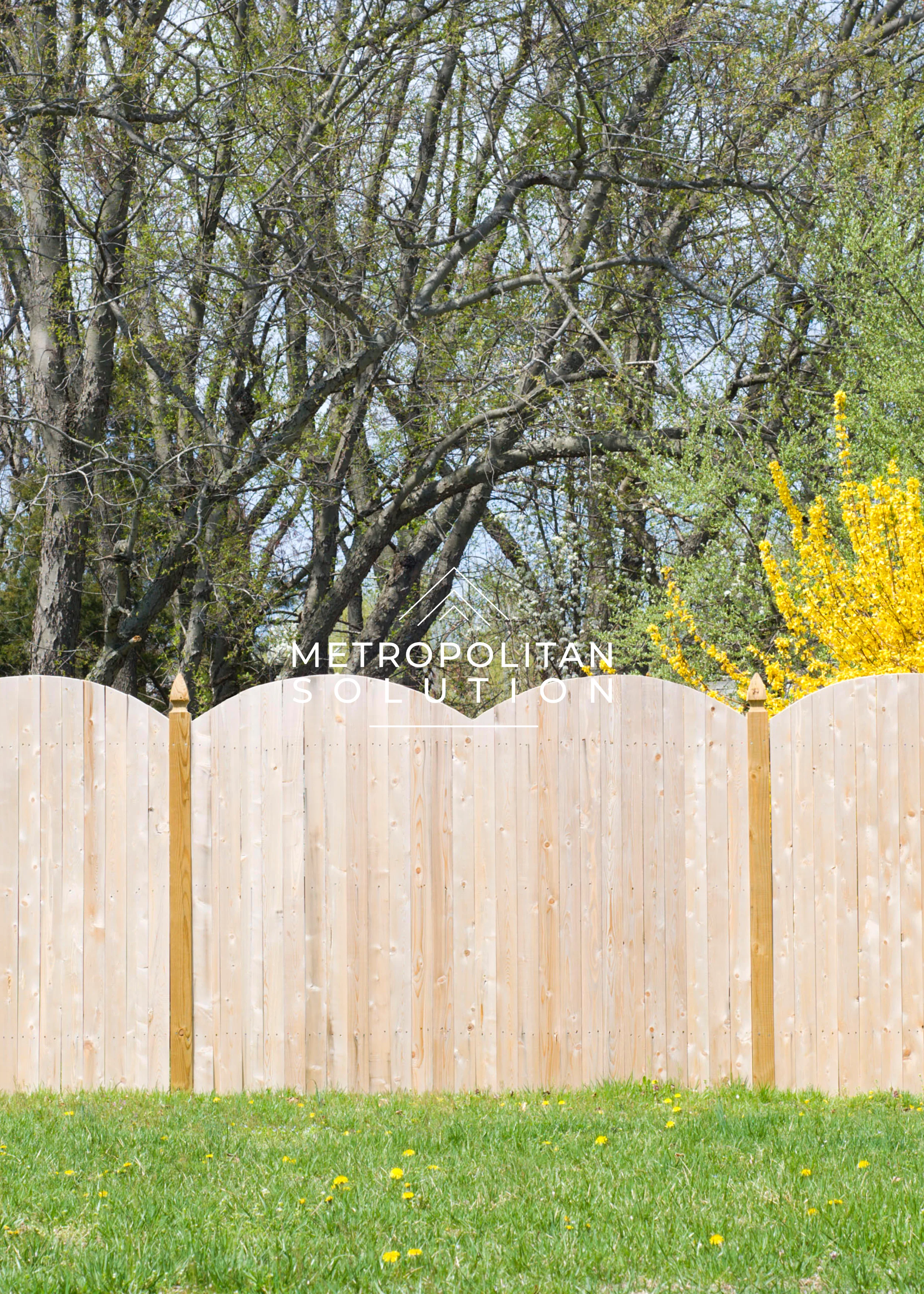 wood fencing