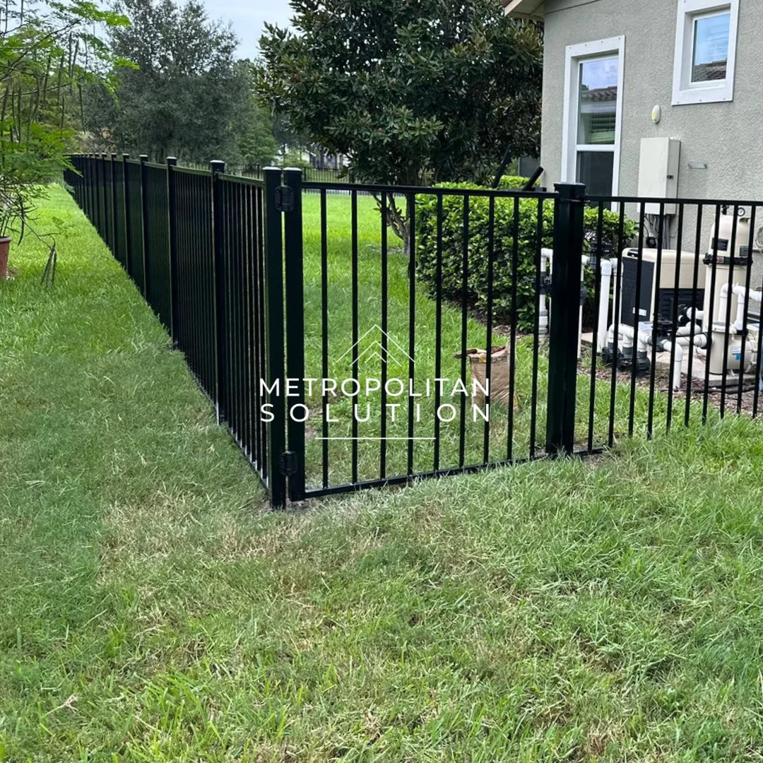 aluminum fencing